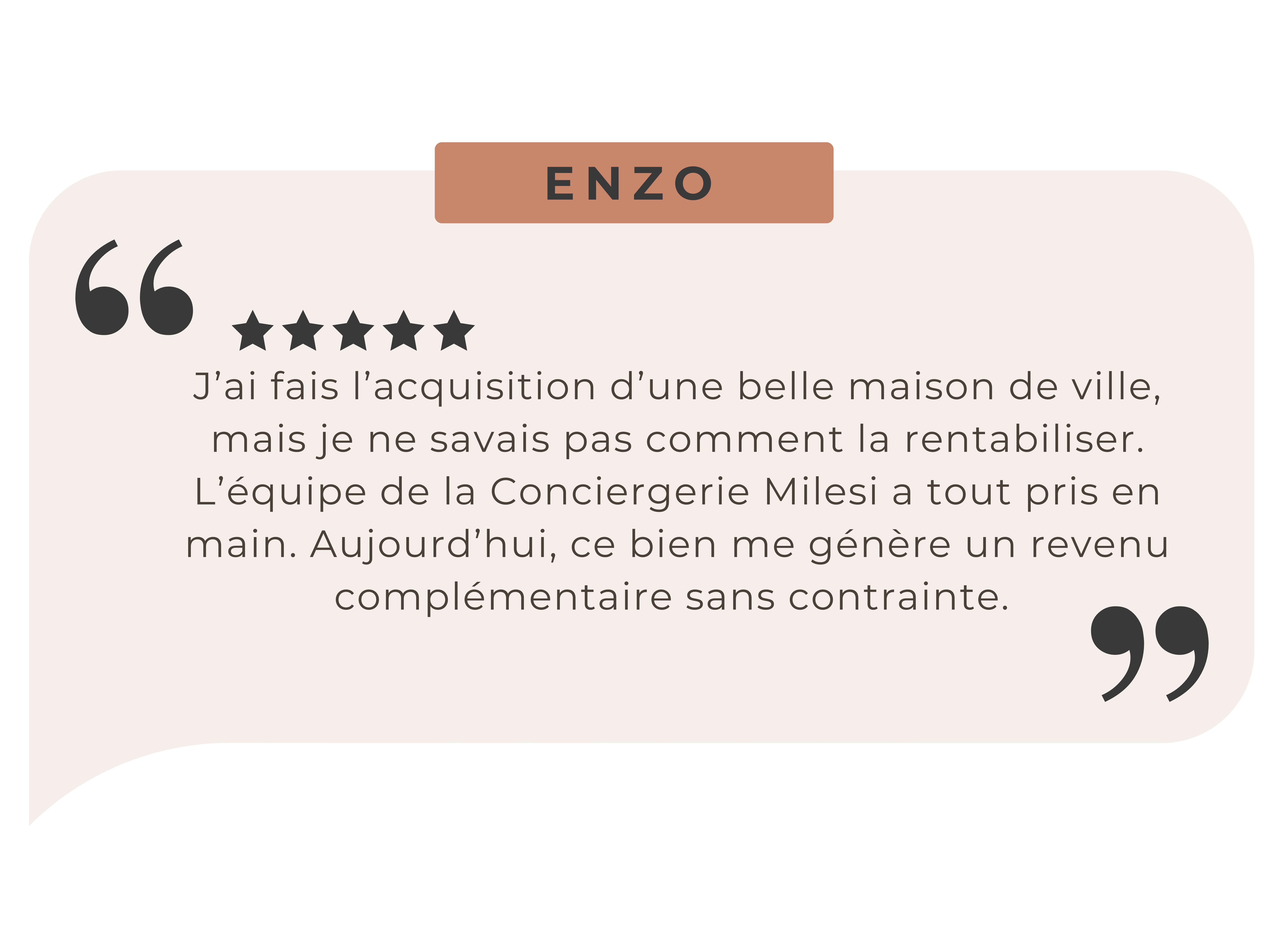 Story Instagram Avis Client Moderne Marron et Beige (40 x 30 cm) (1)