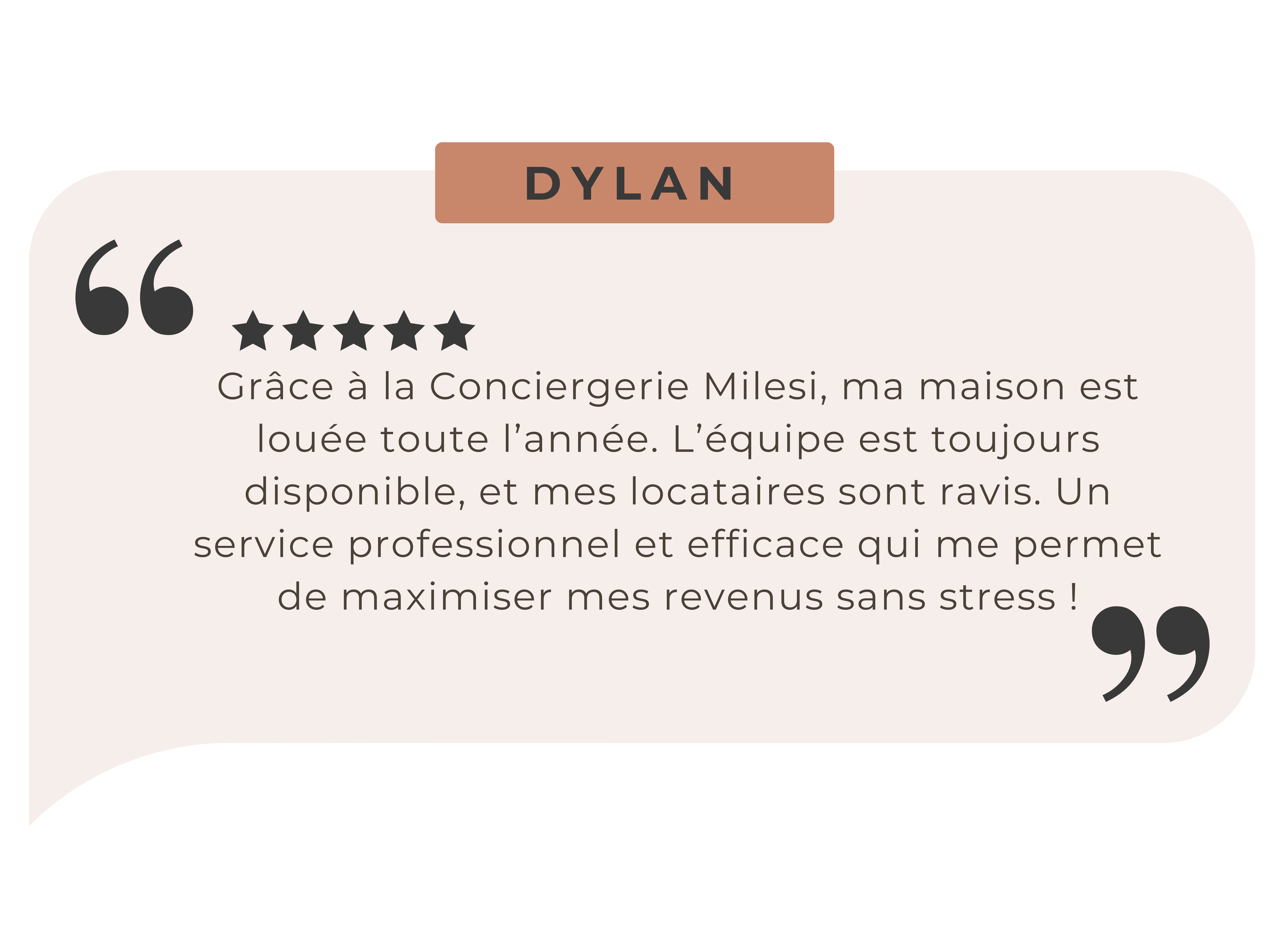 Story Instagram Avis Client Moderne Marron et Beige (40 x 30 cm) (2)